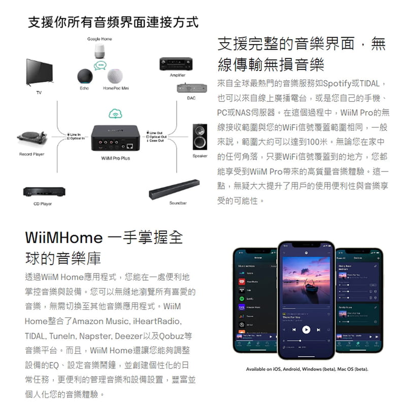 【公司貨 - 現貨供應】WiiM Pro Plus 串流撥放器 圖7