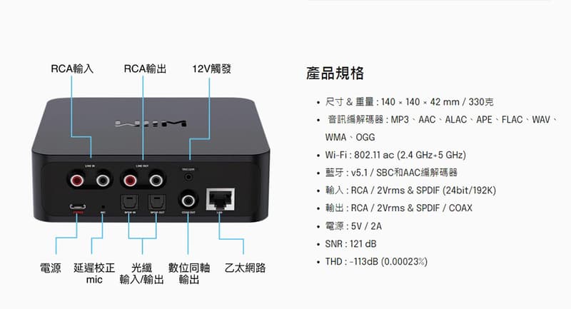 【公司貨 - 現貨供應】WiiM Pro Plus 串流撥放器 圖8