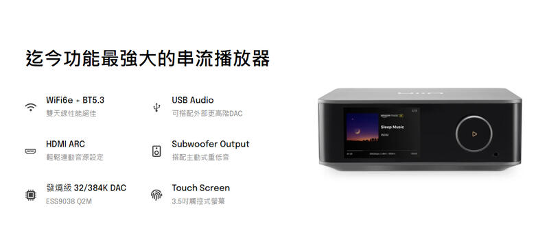 WiiM ULtra串流播放機 + BestVox LS3/6書架喇叭 圖4